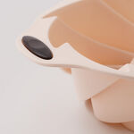Alberto slilicone 8" bundt pan mold 28.5*24.5*8.5cm, beige image number 2