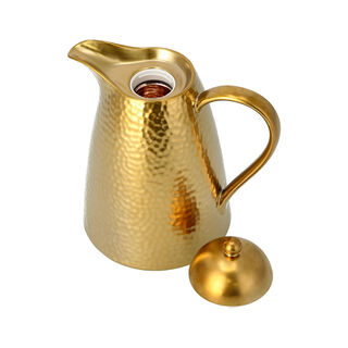 Porcelain Vacuum Flask Manuscript Gold