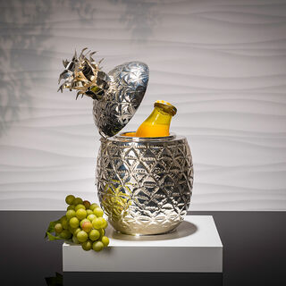 SILVER PLATED BOTTEL COOLER