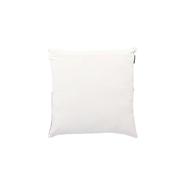 Cottage Cotton and Rexine Cushion 50 * 50 cm White image number 3