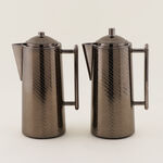 دلتي طقم دلة ستانلس ستيل 1 لتر، بني image number 0