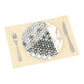 Alberto Bamboo Placemat White Color