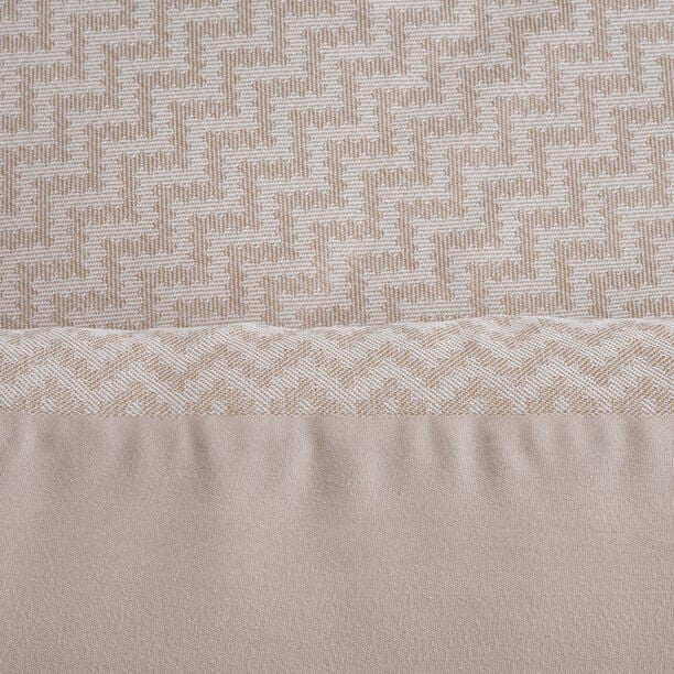 Cottage chevron 2pc comforter set twin 150*220cm microfiber beige image number 5