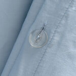 طقم غطاء لحاف قطن 3 قطع من بوتيك بلانش   260*200سم أزرق image number 3
