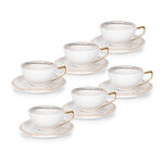 English Coffee Cups Set Gold 100 Ml image number 0