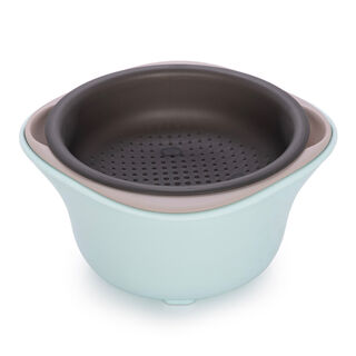 Alberto Set Of 3 Mixing Bowls W/ Non Skid Bottom