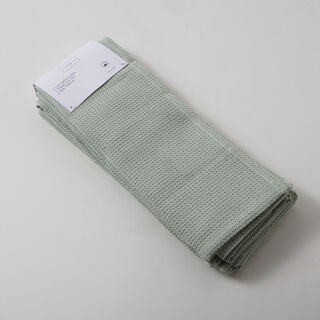 ألبرتو طقم مناشف مطبخ قطن 100% 4 قطع، أخضر