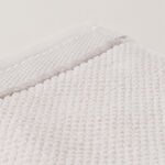 Boutique Blanche jaquard cotton small towel, white, 50*30cm image number 2