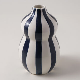 Homez Ceramic Blue And White Vase 15*15*24Cm