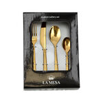 Brenda 16 Pcs Cutlery Set Shiny Gold image number 2