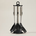 Alberto 6 piece stainless steel cooking utensil set image number 1