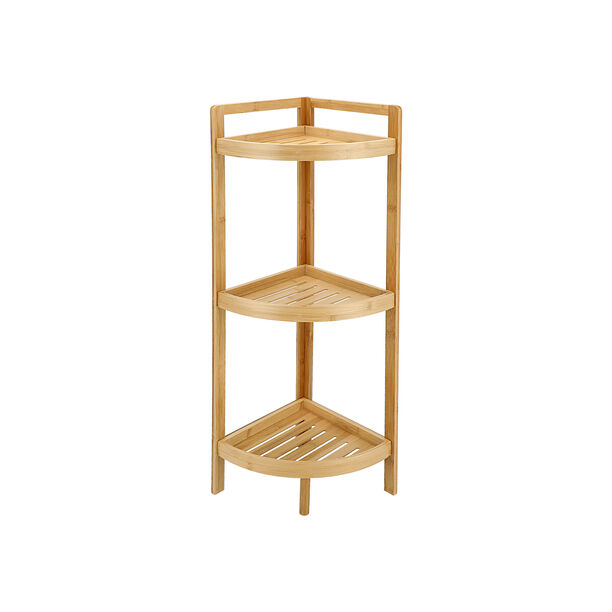 Corner Shelf 3 Tiers 26*26*90 cm image number 4