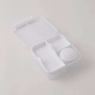 Alberto plastic salad bowl, white 21.8*18.1*8.4cm
