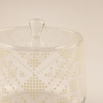 Dallaty Acrylic Sugar Bowl Naseej Collection, White image number 1