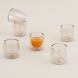 Qurtuba Collection Dallaty Coffee Cup Qurtuba Design 6 Pieces