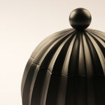 لا ميسا برطمان معدن 15*15*18سم، أسود image number 2