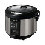 1.8L Sencor electric stainless steel silver rice cooker 700W image number 0