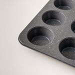Alberto 6cups carbon steel muffin pan 4*26.4*35cm, grey image number 1