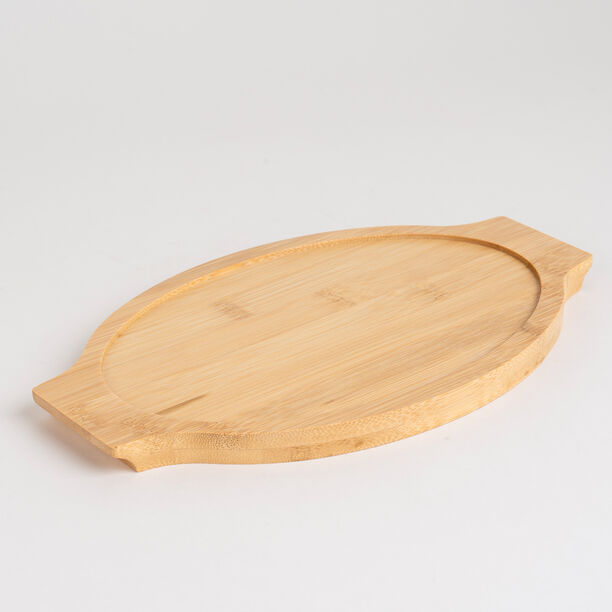 La Mesa Oven/Serving Oval Plate With Bamboo image number 3
