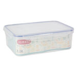 Alberto Plastic Food Saver Rect Shape V:2.5L Blue Lid image number 1