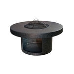 Homez MGO firepit 95*95*55cm, black image number 0