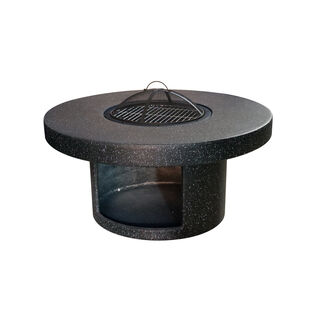 Homez MGO firepit 95*95*55cm, black