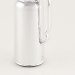 Dallaty stainless steel dallah, shiny silver, 1L image number 3