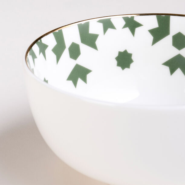 La Mesa white porcelain 18 pc dinner set image number 5