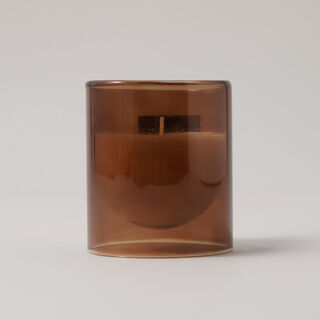 شمعة معطرة في برطمان زجاجي برائحة رمال العنبر