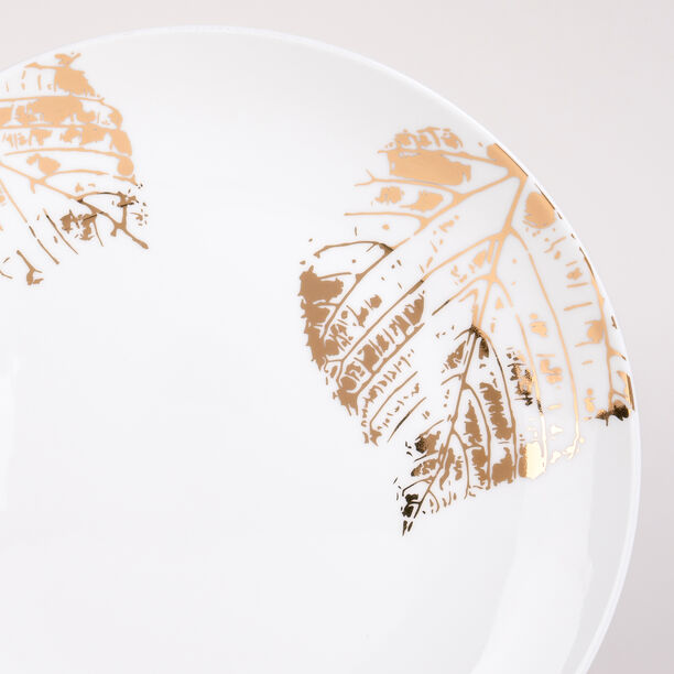 La Mesa white porcelain/glass 20 pc dinner set image number 3