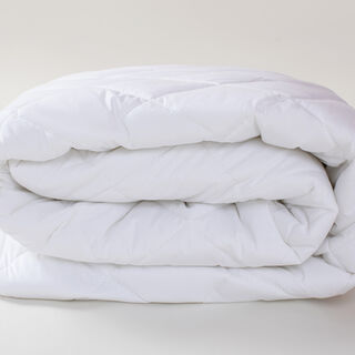 Cottage white polyester super king mattress protector 200*200*35 cm