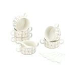 16 Pcs Soup Set Qamaryat image number 2