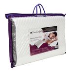 Cottage Contour Memory Foam Pillow With Cooling Jacquard image number 1