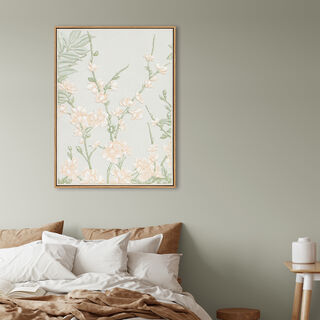 Homez Canvas Wall Painting 60*80*3.8Cm, Green