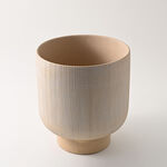 Designers made ceramic planter, beige 27.5*30.5cm image number 1