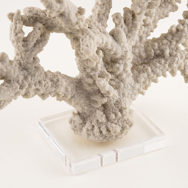 Homez resin baley decorative sculpture 38*10*26.3cm, grey image number 3