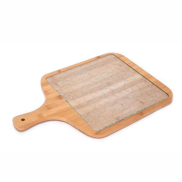 Alberto Wooden Cutting Board With Glass Surface  image number 0