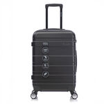 Travel Vision Abs Wheeled Suitcase, Dark Grey, 24 Inch, 44*25.5*66.5 Cm image number 1