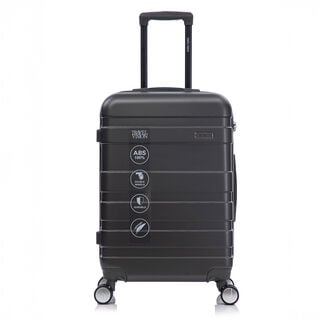 Travel Vision Abs Wheeled Suitcase, Dark Grey, 24 Inch, 44*25.5*66.5 Cm