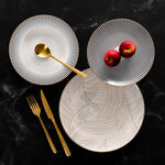 18 PCS NEW BONE PORCELAIN DINNER SET image number 7