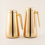 Dallaty Set of 2 Steel Thermos gold, 1.0L and 1.3L image number 2
