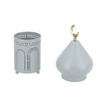 Metal Candle Holder 11*11*25 Cm image number 0
