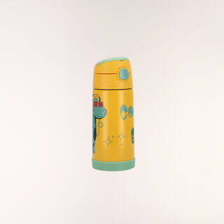Dino print stainless steel water bottle 350ml