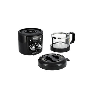 Alberto black plastic coffee roaster 1400W, 100g