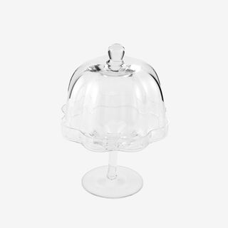 La Mesa Cake Stand With Long Base Small H: 23.5Cm T:17Cm D:17Cm B:9.3Cm