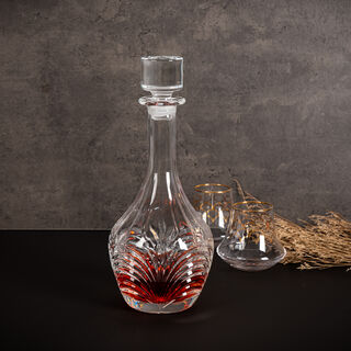 Crystal Decanter Aurea Made In Italy