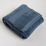 Boutique Blanche blue ultra soft cotton bathroom towl 70*140 cm image number 1
