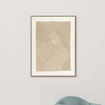 Homez square design canvas wall art in a wooden frame 60* 80*3.2cm image number 0