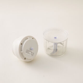 Alberto mini electric stainless steel garlic chopper 230ml in white