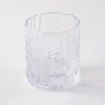 La Mesa 4 Pcs Embossed Tumbler Glass Set, Clear 8*8*8.6 Cm image number 2